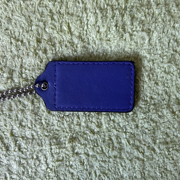 Coach Leather Metal Key Chain - Picture 5 of 6